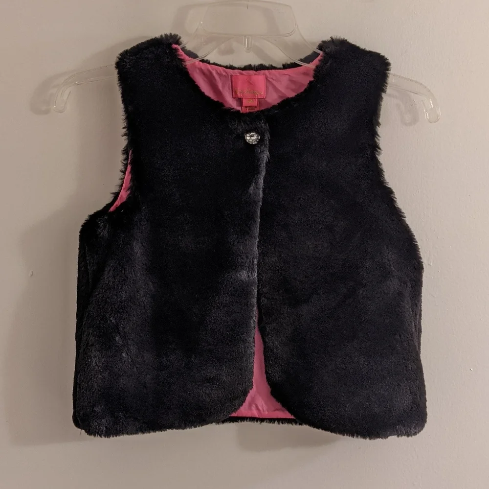 {Lilly Pulitzer} Brand New Winston Onyx Vest
